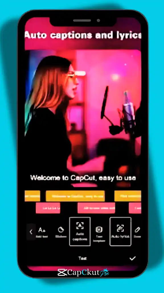 CapCut Pro APK Auto Captions