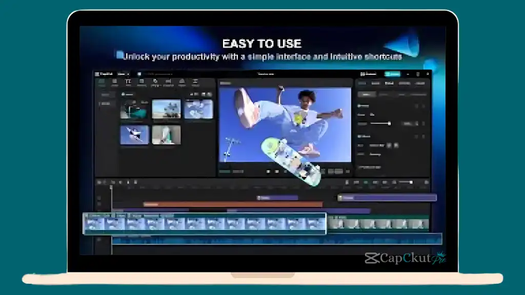 CapCut Pro APK Easy to use Interface