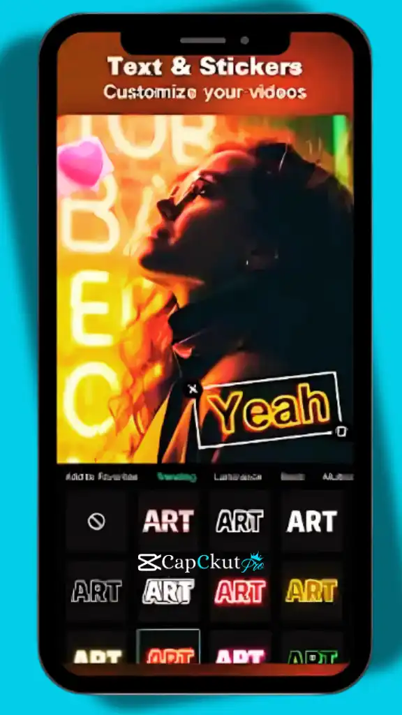 CapCut Pro APK Stickers